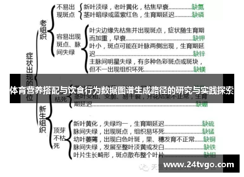 体育营养搭配与饮食行为数据图谱生成路径的研究与实践探索